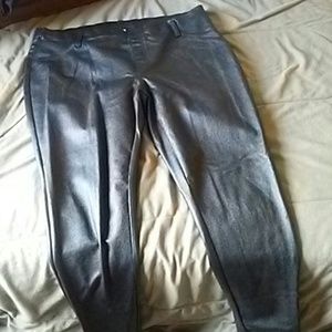 Faux Leather Jeggings